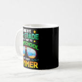 Mug Niveau Secondaire Premier Été Diplômé (Devant gauche)