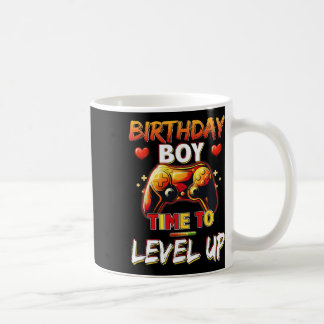 Mug Niveau Up Anniversaire Jeu vidéo pour garçon