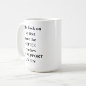 MUG NIVEAUX DE SOUTIEN À LA VIE (Devant gauche)