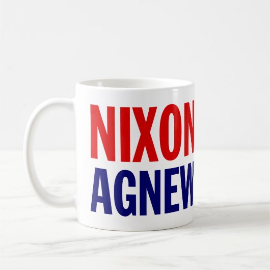 Mug Nixon Agnew (Gauche)