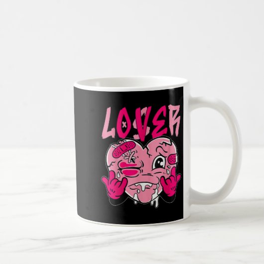 Mug Nk Loser Lover Nk Drip Heart Matching Tee For Men (Droite)