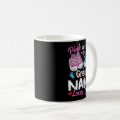 Mug Nk Or Blue Great Nana Loves You Gender Reveal (Devant droit)