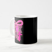 Mug Nk Out Leopard Football Bow Breast Cancer Awarenes (Devant gauche)