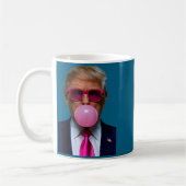 Mug Nk Sungles Funny Donald Trump Nk Bubble Gum 2024  (Gauche)