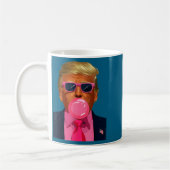 Mug Nk Sungles Trump Bubble Gum 2024 Vote President Fu (Gauche)