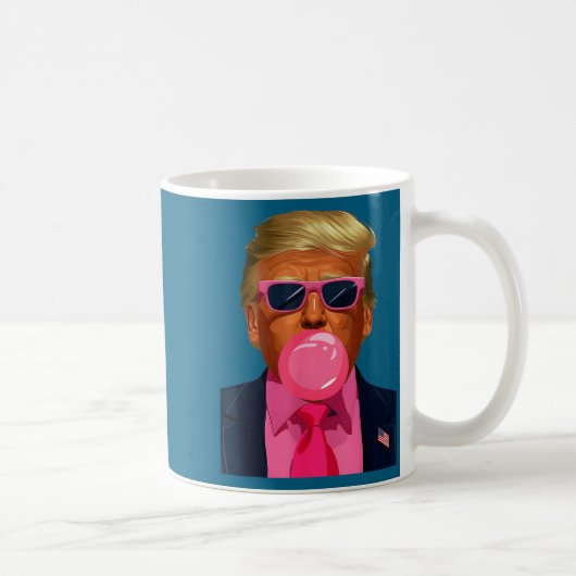 Mug Nk Sungles Trump Bubble Gum 2024 Vote President Fu (Droite)