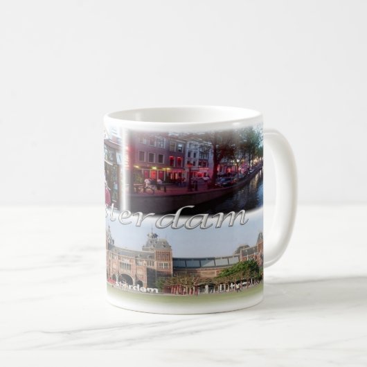 Mug NL Pays-Bas - Amsterdam - (Devant droit)