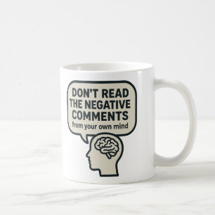 Mug N'lisez pas les commentaires négatifs
