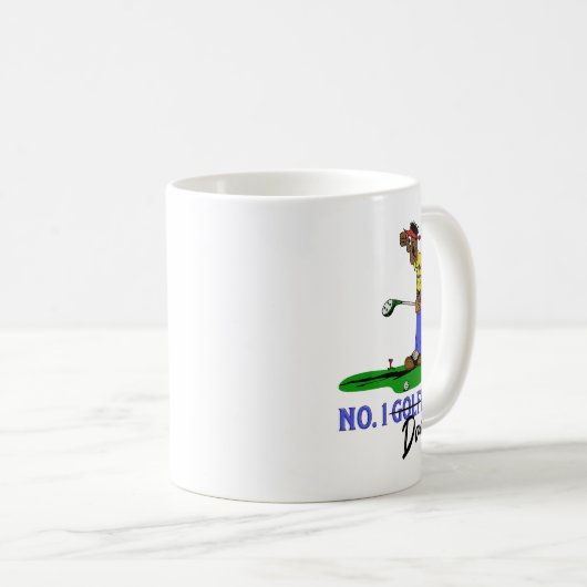 Mug No 1 Golfer Papa (Devant droit)