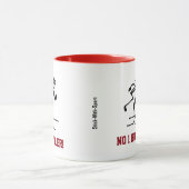 Mug No 1 Hurdler Red (Centre)