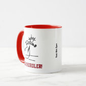 Mug No 1 Hurdler Red (Devant gauche)