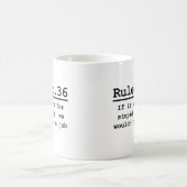 Mug No. 36 de règle (Centre)