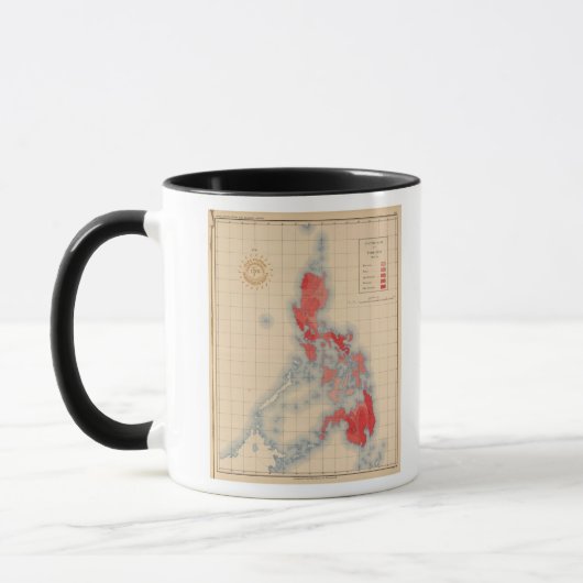 Mug No 6 Signaux Temblores de distribution (Gauche)