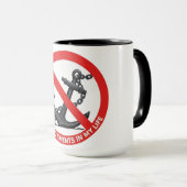Mug No attachments in my life (Devant droit)