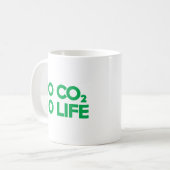 MUG NO CO2 PAS DE VIE (Devant gauche)