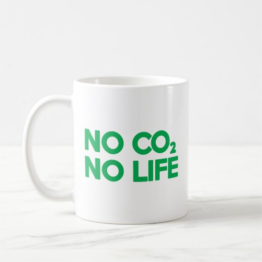 MUG NO CO2 PAS DE VIE (Gauche)