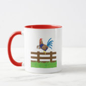 Mug No Coffee No Crow Rooster (Gauche)