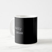 Mug No Daddy Just Issues Funny Père Citer Papa Plaisan (Devant gauche)