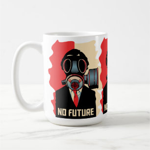 Mug No Future Noir : L'Homme au Masque à Gaz