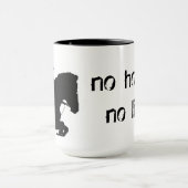 Mug no horse no life (Centre)