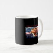 Mug No Kings In America Anti-Trump Creative Design (Devant droit)
