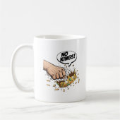 Mug No Kings In America Creative Design (Gauche)