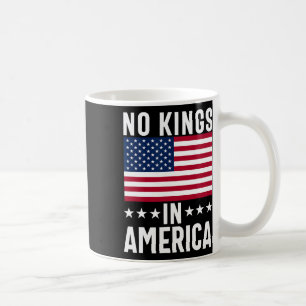 Mug No Kings In America Flag Protest Save Democracy 18