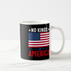Mug No Kings In America Flag Protest Save Democracy 5