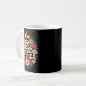 Mug No Kings In America Patriotic Democracy Dom Retro  (Devant gauche)