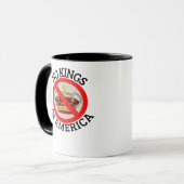 Mug No Kings In America Patriotic Style (Devant gauche)