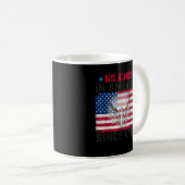 Mug No Kings In America Since 1776 Freedom Creative De (Devant droit)