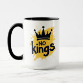 Mug No Kings – Power to the People Design (Gauche)