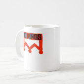 Mug No Kings Protest Graphic Grunge Crown  American Cl (Devant gauche)