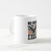 Mug No Kings Since 1776 Patriotic Eagle Vintage Shirt  (Devant gauche)