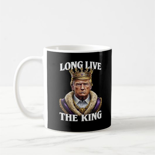 Mug No Kings Vintage Long The King  (Gauche)