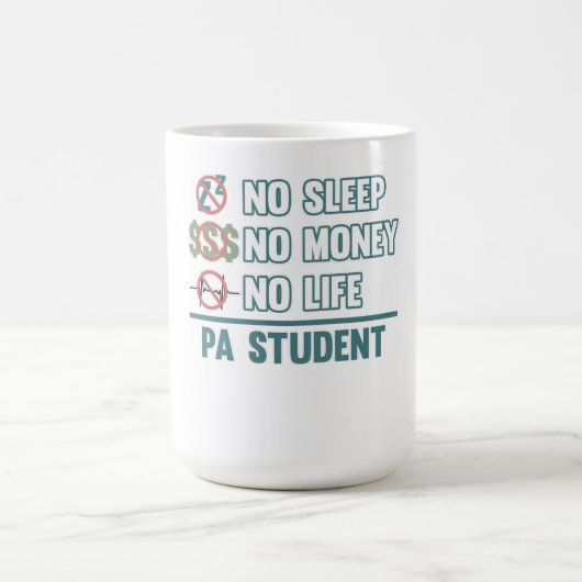 Mug No Life PA Student Physicien Assistant Médicale Gr (Centre)