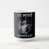 Mug No More Mr Nice Guy Funny Alpha Wolf Meme Brainrot (Centre)