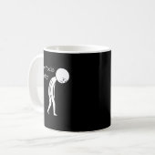 Mug No New Tools Today Funny Work Humor Sad Stick Figu (Devant gauche)