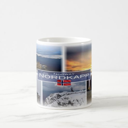 Mug NO Norvège - Nordkapp - North Cape - (Centre)