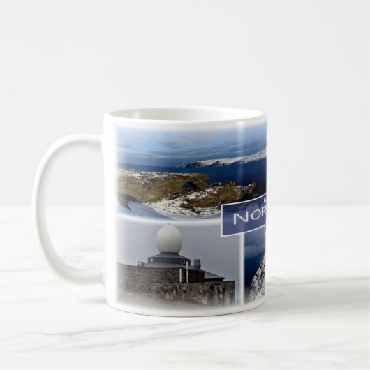 Mug NO Norvège - Nordkapp - North Cape - (Gauche)