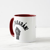 Mug No Pasaran - Ils ne passeront pas (Devant gauche)