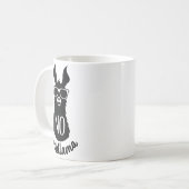 Mug No Probllama Gift Humor Word Game Lama No Problema (Devant gauche)