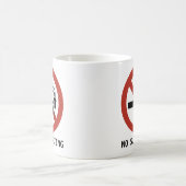 Mug No Subducting Logo - Parodie de géologie (Centre)