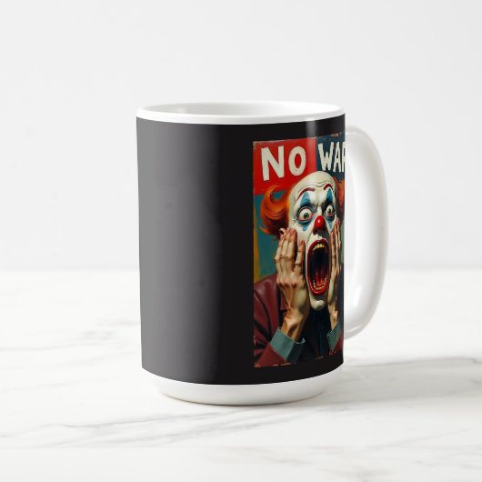 Mug No War On Iran Peace  (Devant droit)