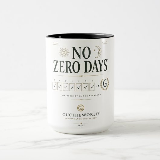 Mug No Zero Days™ | GUCHIEWORLD™ (Centre)