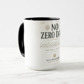 Mug No Zero Days™ | GUCHIEWORLD™ (Devant gauche)