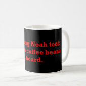 Mug Noah Coffee Beans (Devant droit)