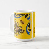 Mug Nobile Contrada dell'Aquila Palio di Siena (aigle) (Devant gauche)