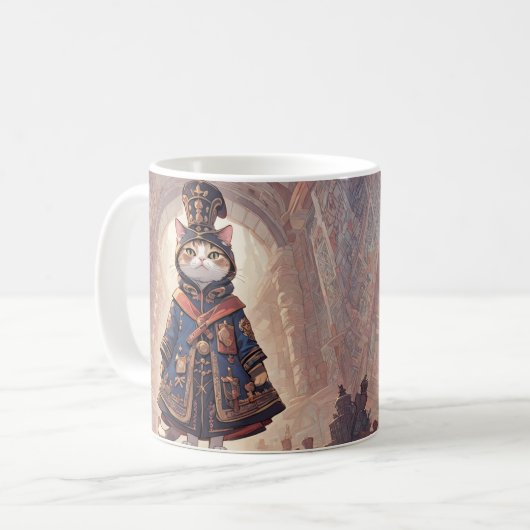 Mug Noble Kitty Lord dans la salle (Devant gauche)