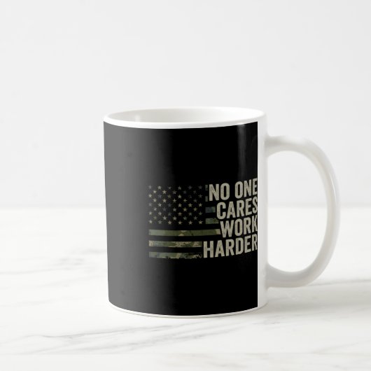 Mug Nobody Cares Work Harder - Motivational Workout Gy (Droite)
